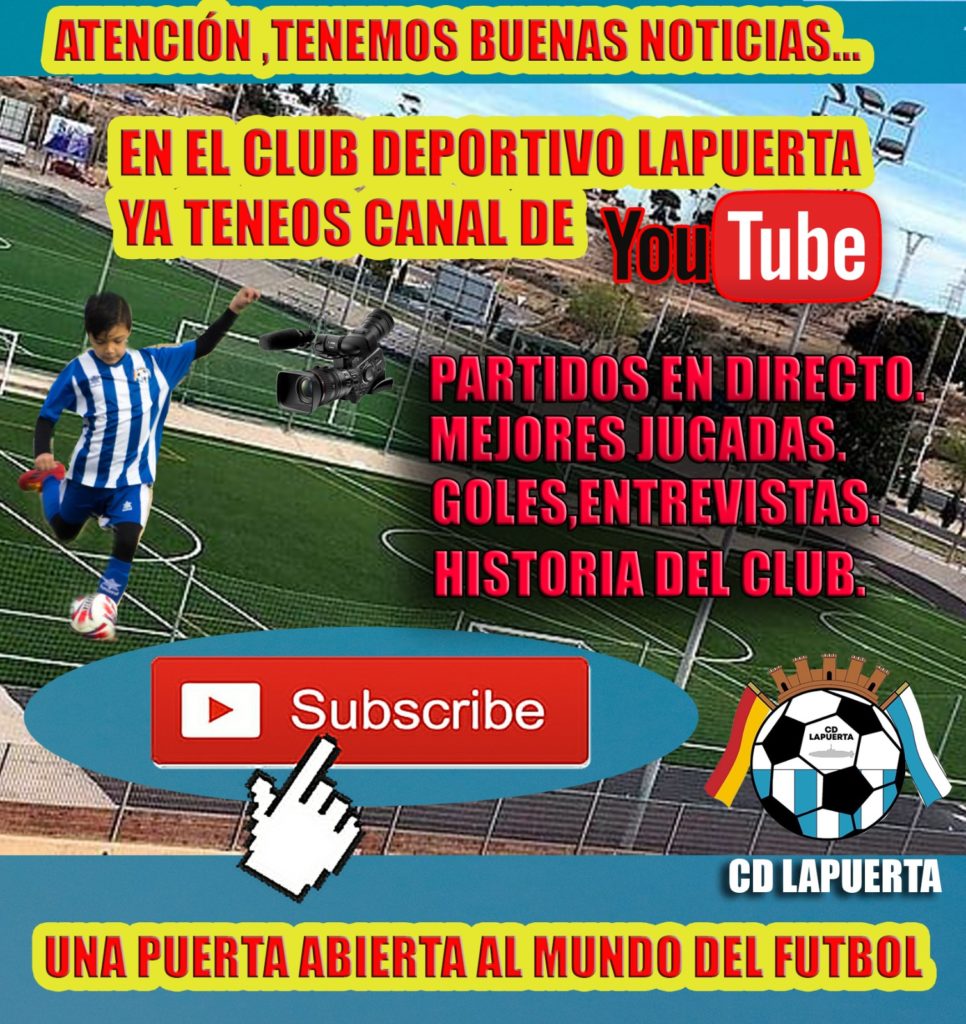CANAL YOUTUBE CD LAPUERTA